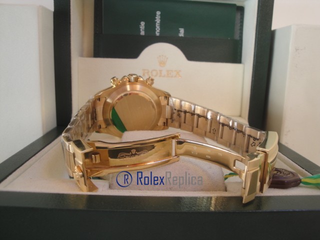 rolex replica daytona crono oro giallo panda orologio replica copia imitazione - immagine 9
