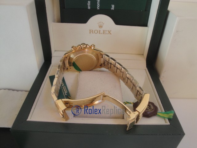rolex replica daytona crono oro giallo panda orologio replica copia imitazione - immagine 10