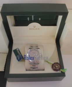 Alternative view of rolex replica datejust argento centenario oyster orologio imitazione