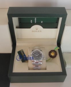 Alternative view of rolex replica datejust black roman oyster orologio imitazione