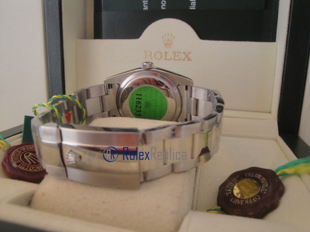 rolex replica datejust black centenario oyster orologio imitazione - immagine 11