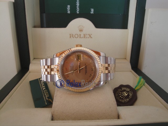 rolex replica datejust acciaio oro gold roman orologio imitazione