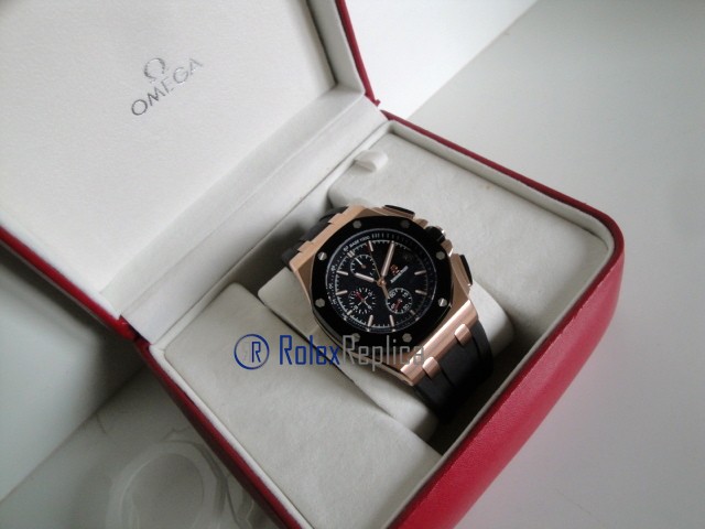 audemars piguet replica gommino rose gold black royal oak offshore imitazione copia - immagine 4