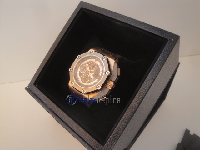 audemars piguet replica michael schumacher rose gold royal oak offshore imitazione copia - immagine 4