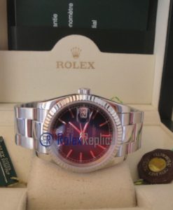 rolex replica datejust blu barrette oyster orologio imitazione
