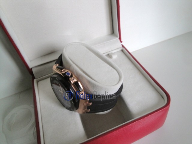 audemars piguet replica gommino rose gold black royal oak offshore imitazione copia - immagine 6