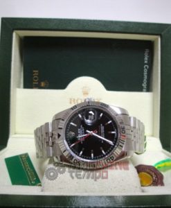 rolex replica turn-o-graph acciaio black barrette imitazione orologio