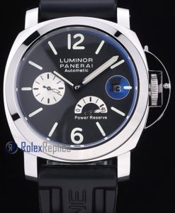 Panerai replica luminor marina power reserve acciaio black dial imitazione copia
