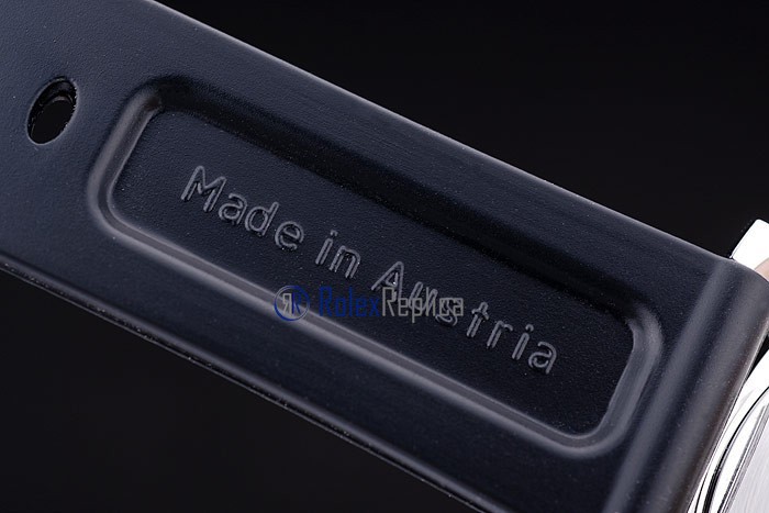 Panerai replica luminor marina power reserve acciaio black dial imitazione copia - immagine 8