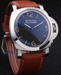 Panerai replica marina militare acciaio black dial imitazione copia