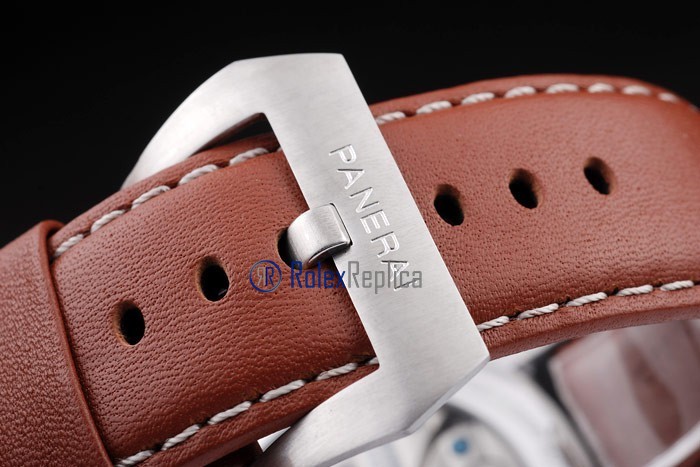 Panerai replica marina militare acciaio black dial imitazione copia - immagine 6