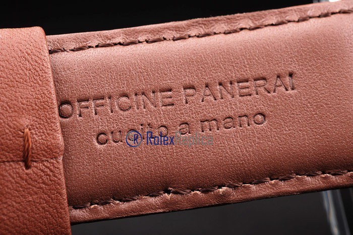 Panerai replica marina militare acciaio black dial imitazione copia - immagine 8