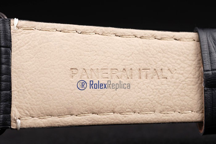 Panerai replica radiomir chronograph pro-hunter pvd strip leather imitazione copia - immagine 7