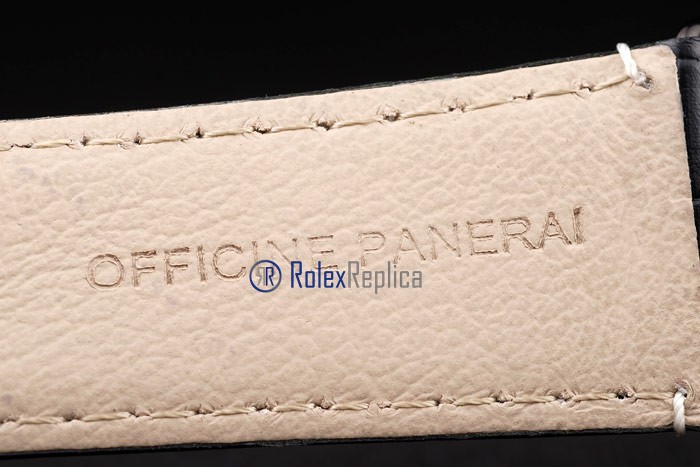 Panerai replica radiomir chronograph pro-hunter pvd strip leather imitazione copia - immagine 8