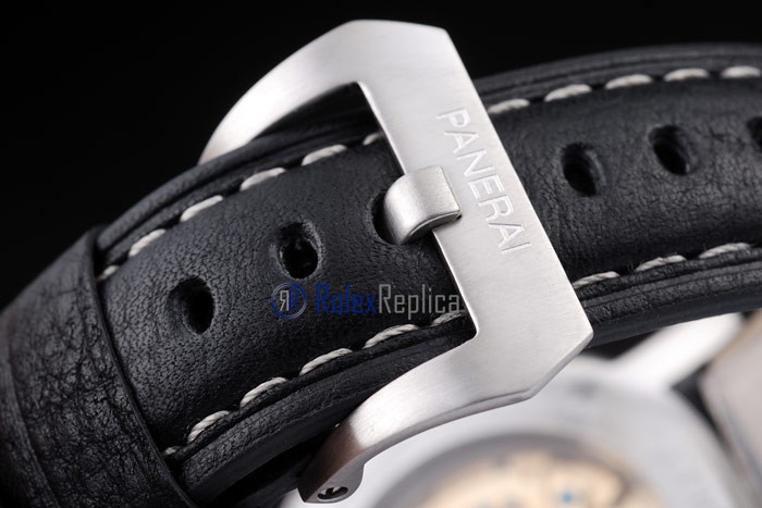 Panerai replica luminor marina equation acciaio strip leather imitazione copia - immagine 6