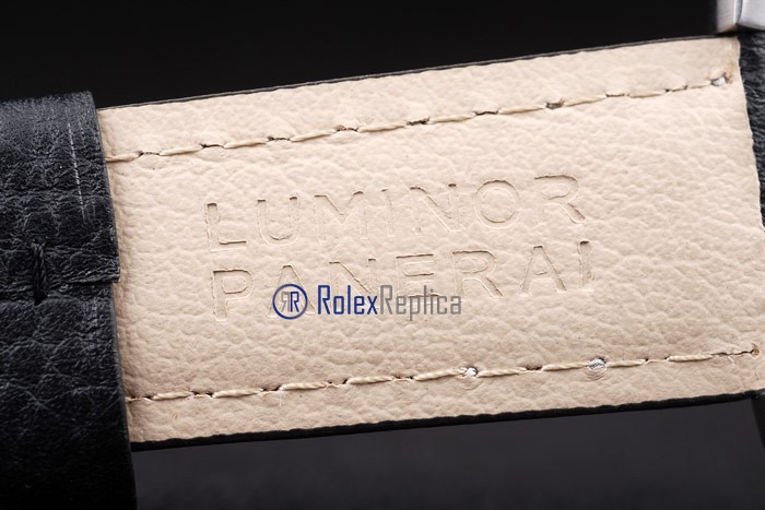 Panerai replica luminor marina equation acciaio strip leather imitazione copia - immagine 7