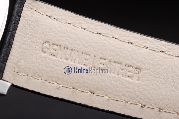 Panerai replica luminor marina equation acciaio strip leather imitazione copia - immagine 8