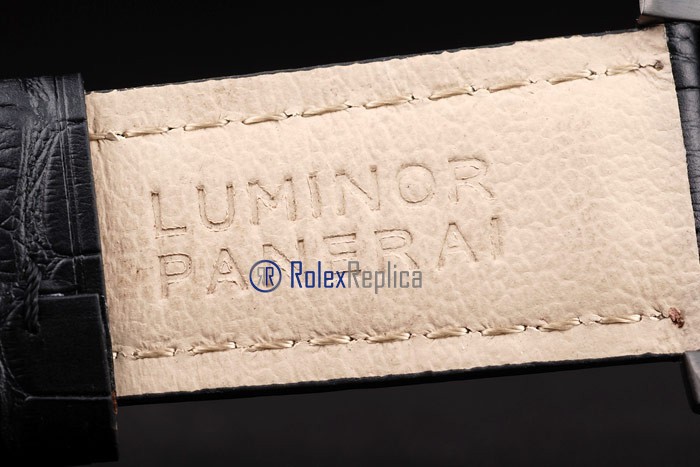 Panerai replica luminor regatta flyback pro-hunter strip leather imitazione copia - immagine 8