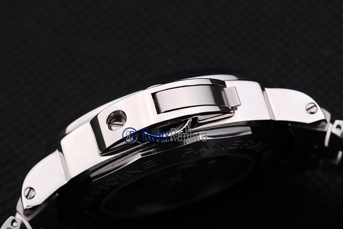 Panerai replica luminor marina power reserve acciaio black dial imitazione copia - immagine 8