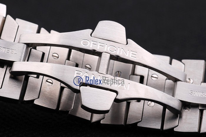 Panerai replica luminor marina power reserve acciaio black dial imitazione copia - immagine 10