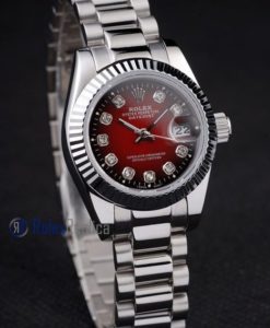 rolex replica datejust red brillantini orologio imitazione