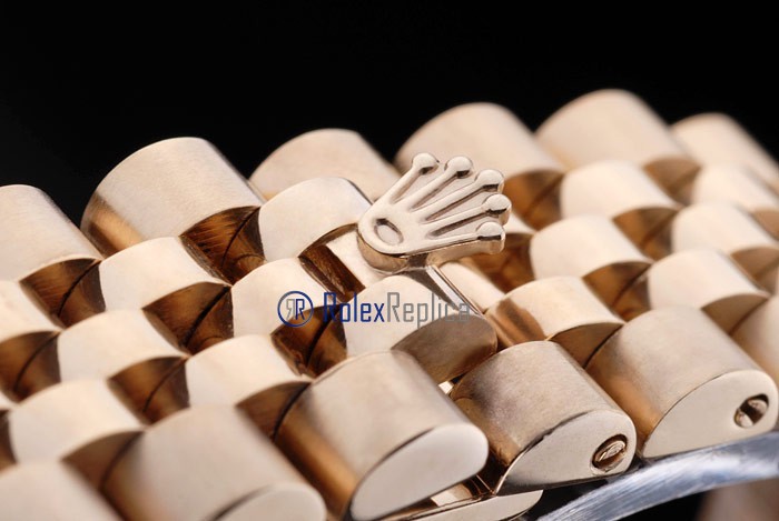 rolex replica datejust full oro barrette orologio imitazione - immagine 7