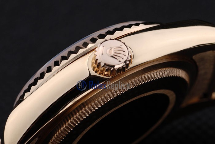 rolex replica datejust full oro barrette orologio imitazione - immagine 8