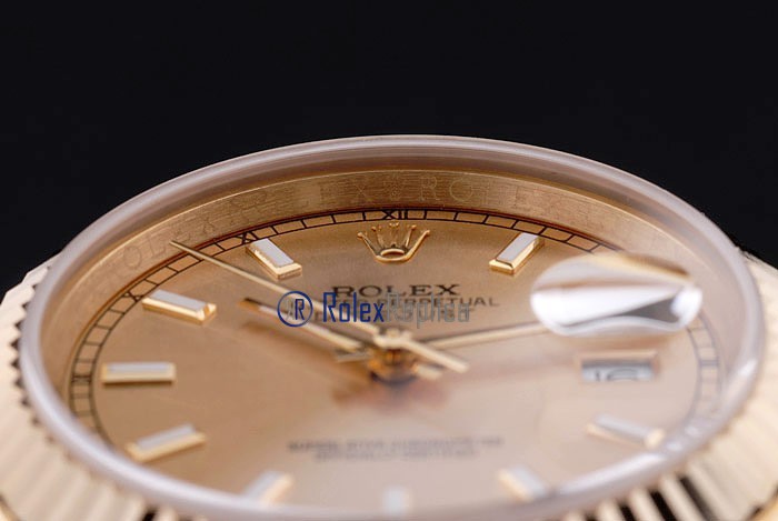 rolex replica datejust full oro barrette orologio imitazione - immagine 11