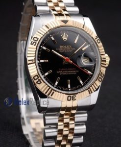 rolex replica turn-o-graph acciaio oro black imitazione orologio