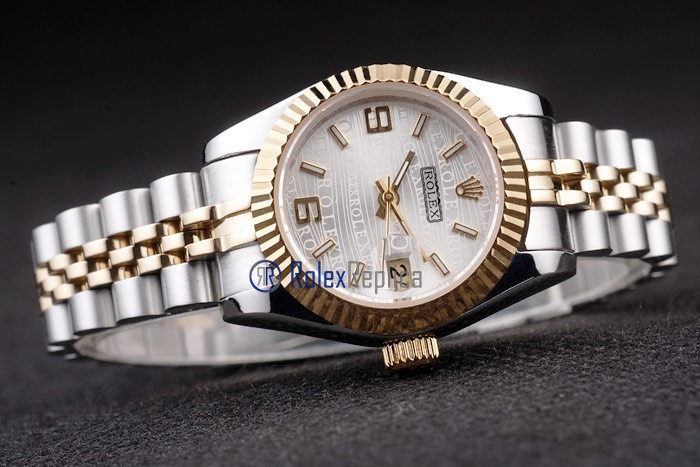 rolex replica datejust acciaio oro 369 centenario orologio imitazione - immagine 4