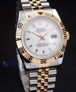 rolex replica turn-o-graph acciaio oro white imitazione orologio