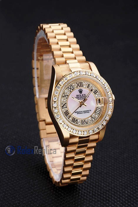 rolex replica datejust lady SARU roman orologio imitazione - immagine 6