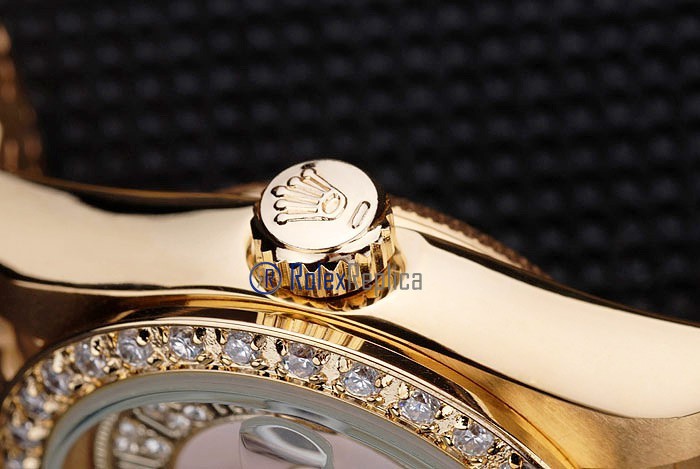 rolex replica datejust lady SARU roman orologio imitazione - immagine 2