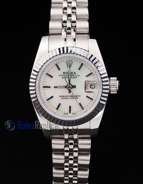rolex replica datejust lady acciaio madreperla barrette orologio imitazione