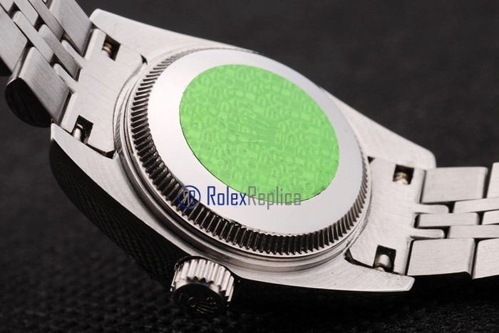 rolex replica datejust lady acciaio madreperla barrette orologio imitazione - immagine 10