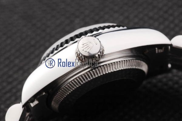 rolex replica datejust lady acciaio madreperla brillantini orologio imitazione - immagine 7