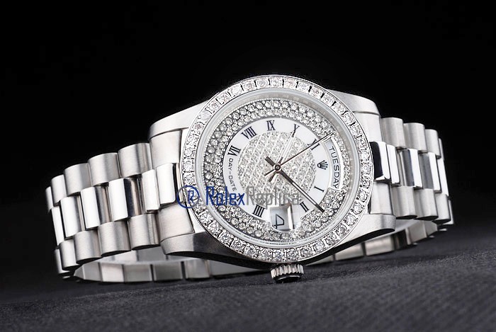rolex replica daydate acciaio SARU orologio imitazione - immagine 5