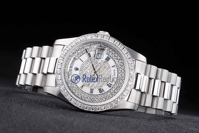 rolex replica daydate acciaio SARU orologio imitazione - immagine 6