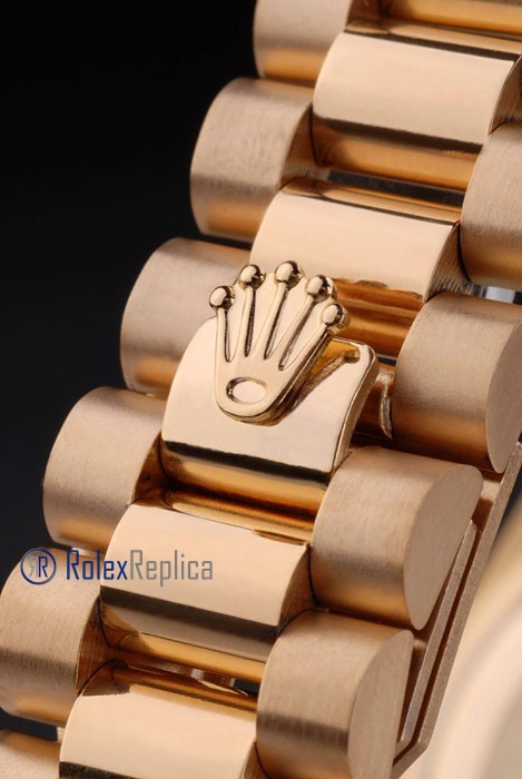 rolex replica daydate oro SARU green arab orologio imitazione - immagine 7