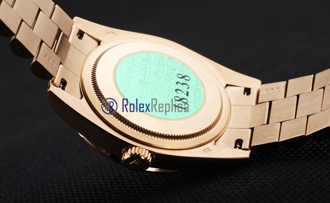 rolex replica daydate oro SARU green arab orologio imitazione - immagine 11
