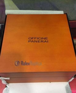 Panerai replica scatola box cofanetto portaorologi completo booklet service