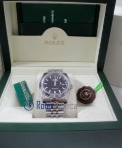 rolex replica datejust acciaio black barrette jubilèè orologio imitazione
