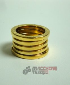 Alternative view of Bulgari replica gioielli anello ciondolo oro giallo