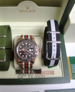 rolex replica yacht master I rose gold cordura by gucci orologio replica