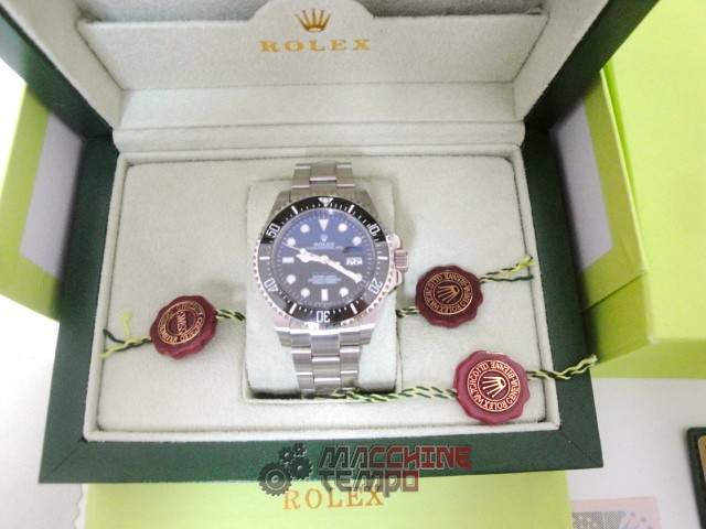 rolex replica seadweller dial blue new basilea orologio replica copia lusso imitazione