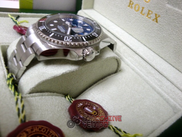 rolex replica seadweller dial blue new basilea orologio replica copia lusso imitazione - immagine 7