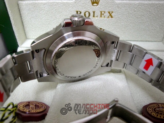 rolex replica seadweller dial blue new basilea orologio replica copia lusso imitazione - immagine 15