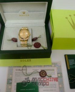 rolex replica datejust full oro giallo gold dial orologio imitazione