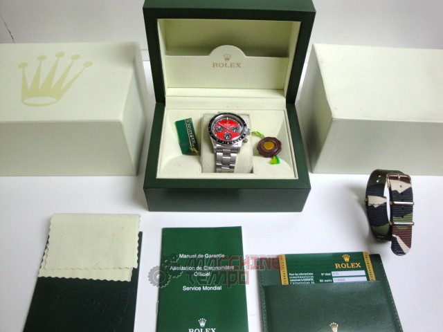 rolex replica daytona paulnewman 6263 california red dial vintage orologio replica copia