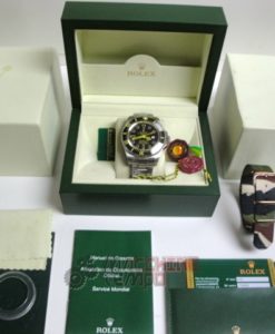 Alternative view of rolex replica deepsea seadweller ceramica yellow out red dial orologio replica